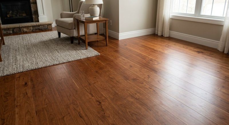 Cherry Floor Installation in Jackson, NJ
