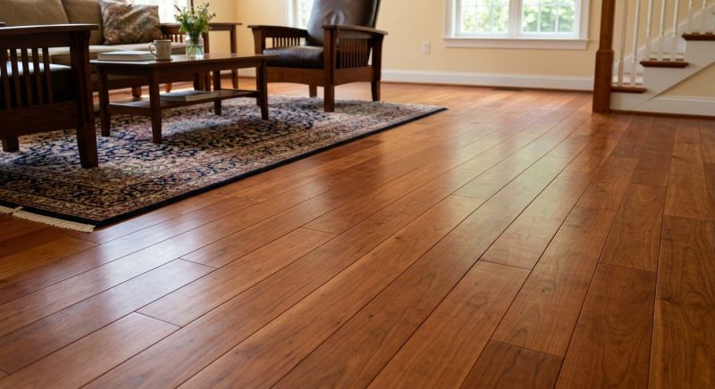 Cherry Floor Installation in Lincroft, NJ