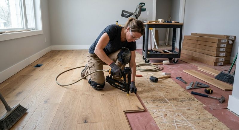 Hardwood Floor Installation in Lakewood, NJ