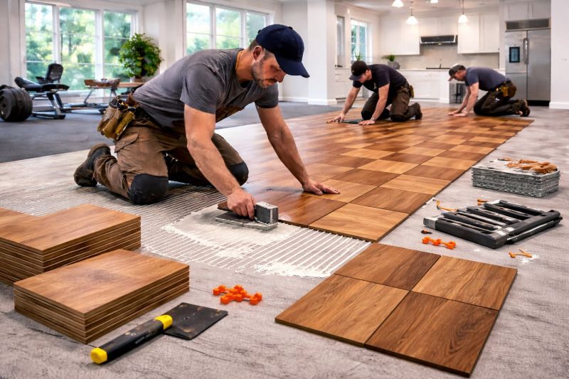 Hardwood Floor Installation in Lincroft, NJ