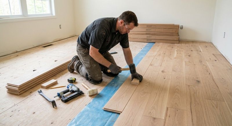 Hardwood Floor Installation in Monroe Township, NJ