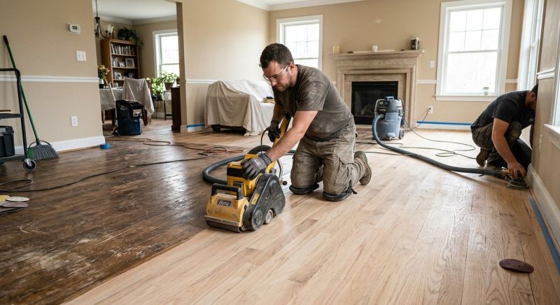 Hardwood Floor Renovation in Freehold, NJ