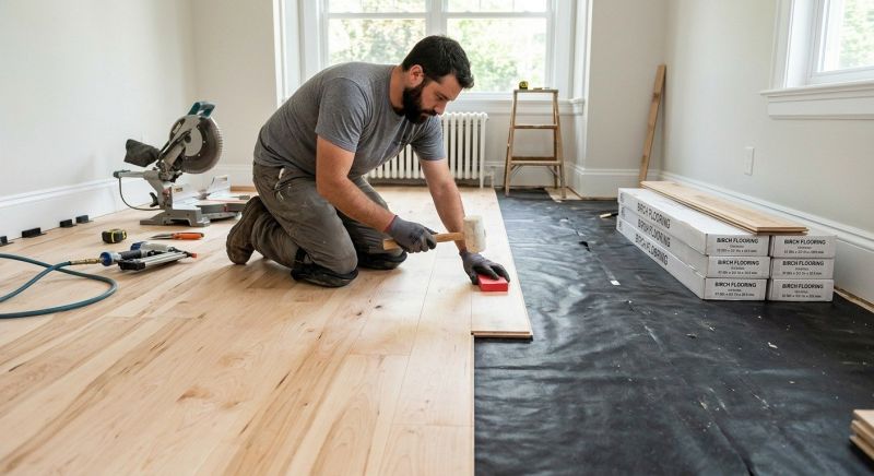 Maple Flooring Installation in Princeton, NJ