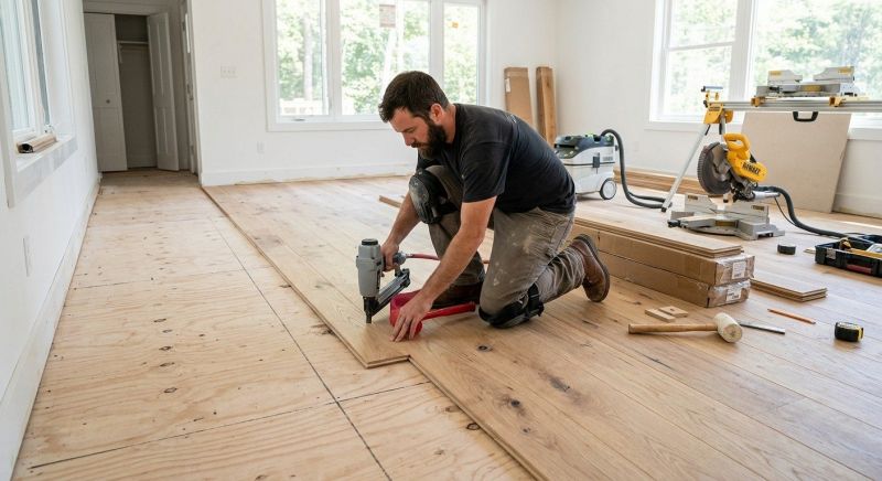 Oak Floor Installation in West Long Branch, NJ