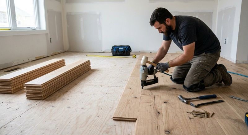 Oak Floor Installation in West Long Branch, NJ