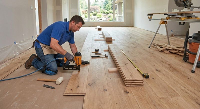 Plank Floor Installation in Freehold, NJ