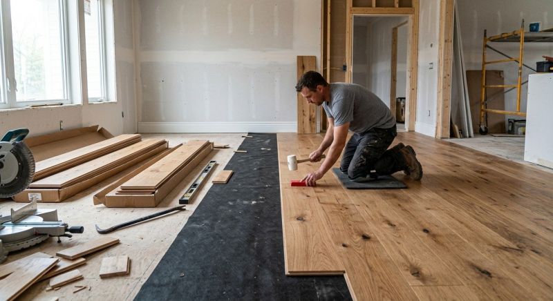 Plank Floor Installation in Freehold, NJ