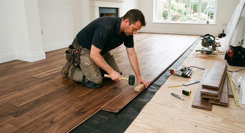 Walnut Flooring Installation in Freehold, NJ