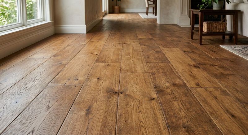 Wide Plank Floor Installation in Freehold, NJ