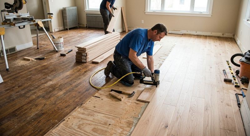 Wood Floor Replacement in Hightstown, NJ