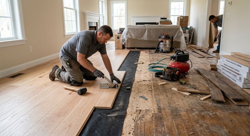 Wood Floor Replacement in South Plainfield, NJ