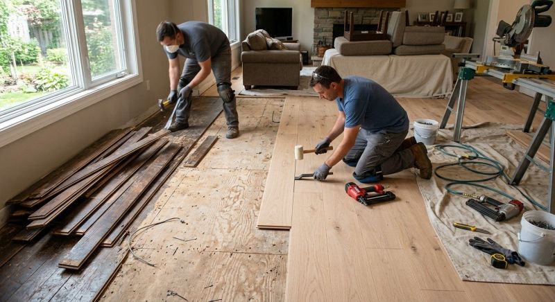 Wood Floor Replacement in South Plainfield, NJ