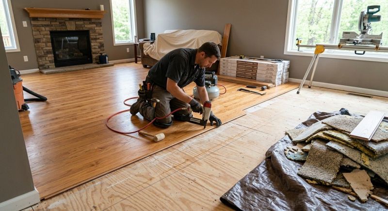 Wood Floor Replacement in West Long Branch, NJ